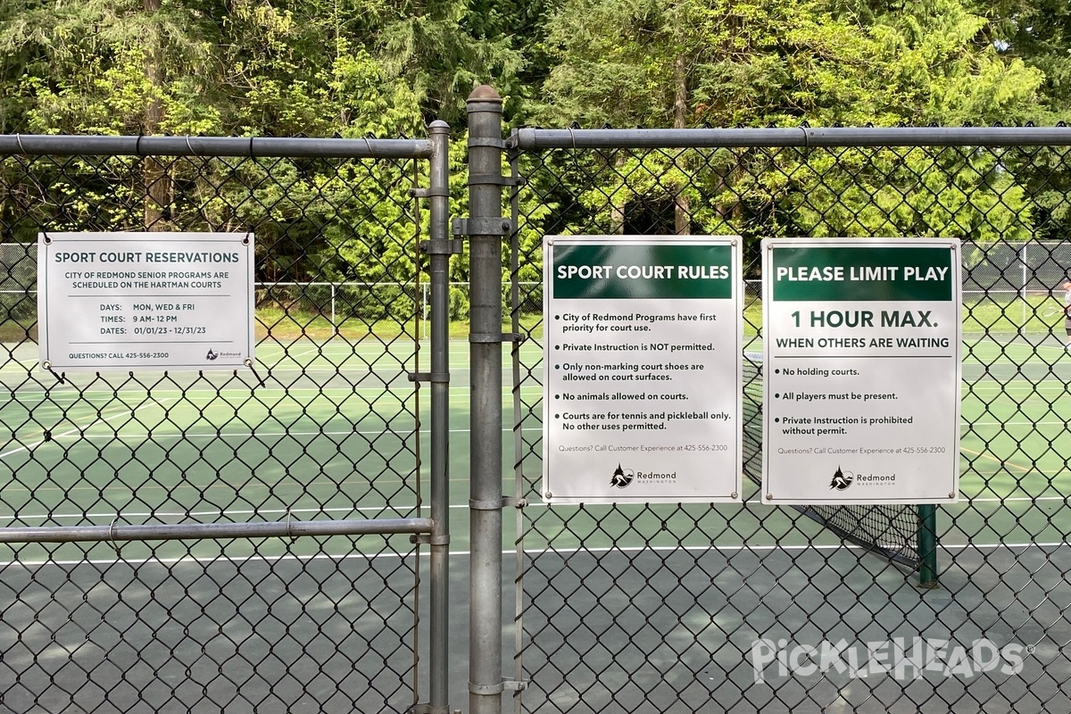 Photo of Pickleball at Hartman Park